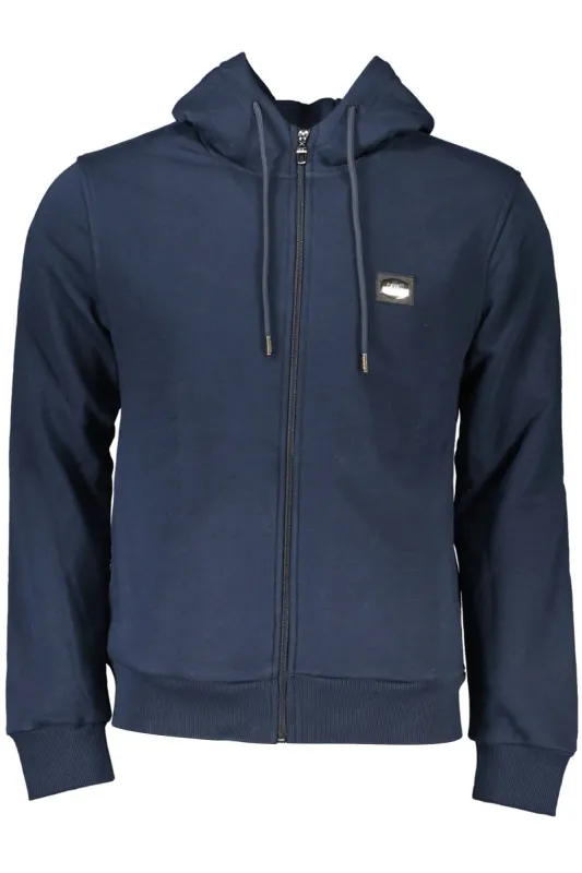 CAVALLI CLASS SWEATSHIRT WITH ZIP MAN BLUE sold by Siebentaschen