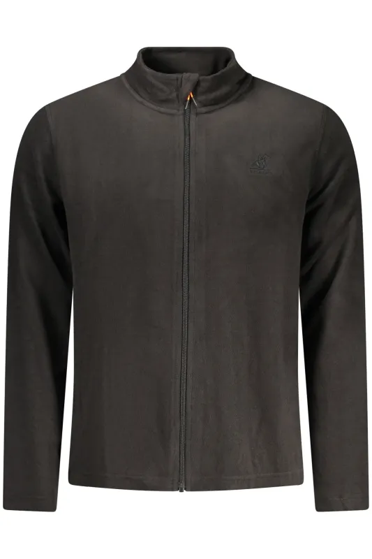 US GRAND MEN S BLACK ZIP-UP SWEATSHIRT sold by Siebentaschen