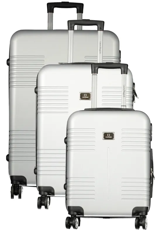 LAURA BIAGIOTTI LARGE TROLLEY WOMEN SILVER sold by Siebentaschen