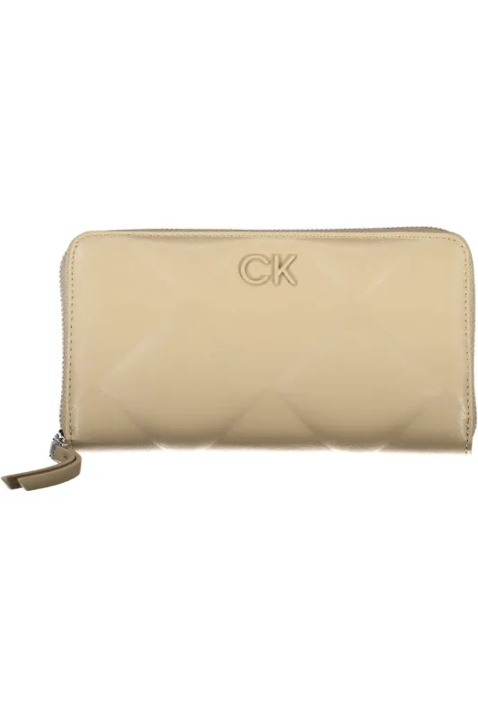 CALVIN KLEIN WOMEN S WALLET BEIGE sold by Siebentaschen