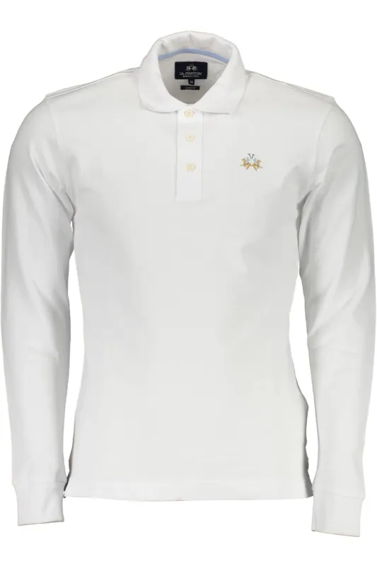 LA MARTINA MEN S WHITE LONG SLEEVE POLO SHIRT sold by Siebentaschen