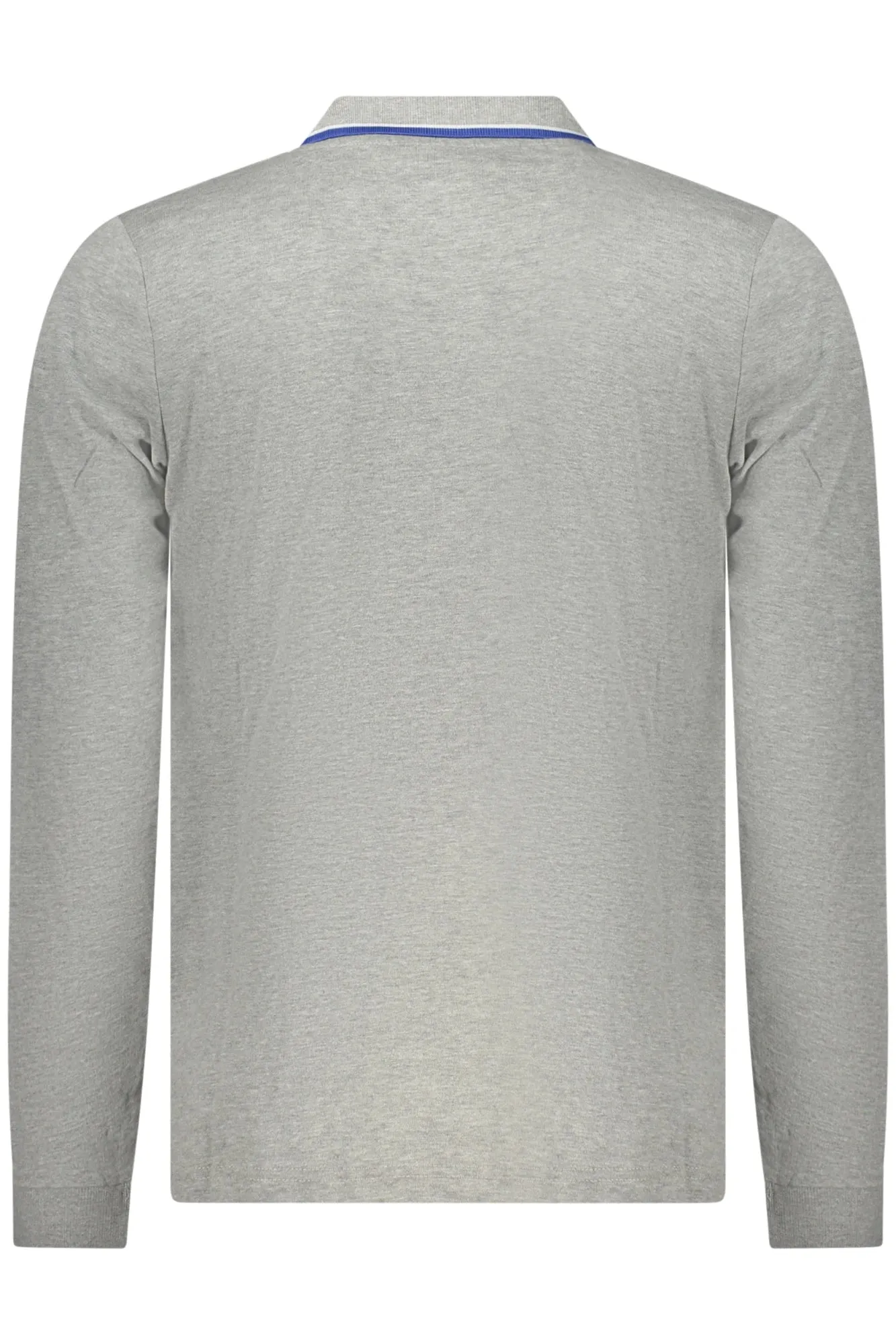 NORWAY 1963 MEN S LONG-SLEEVED POLO SHIRT, GREY sold by Siebentaschen product image thumbnail 2