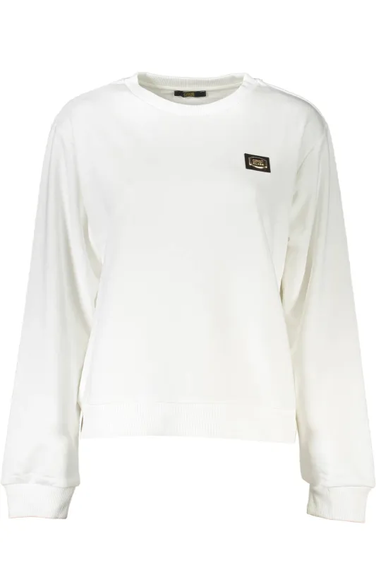 CAVALLI CLASS SWEATSHIRT WITHOUT ZIP WOMAN WHITE sold by Siebentaschen