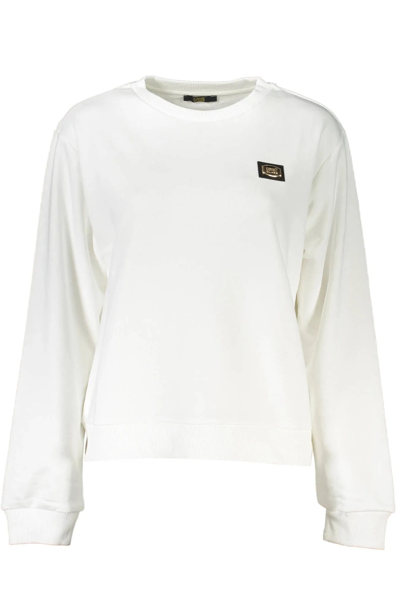 CAVALLI CLASS SWEATSHIRT WITHOUT ZIP WOMAN WHITE sold by Siebentaschen