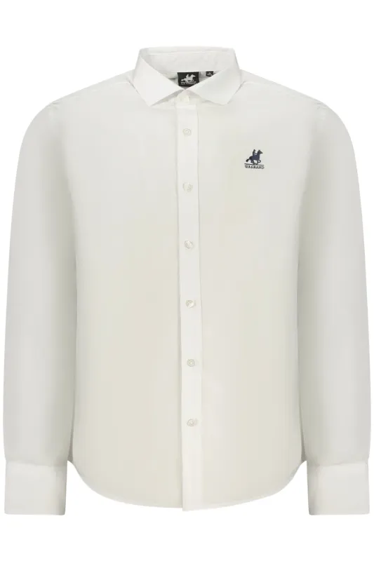 US GRAND MEN S LONG-SLEEVED WHITE SHIRT sold by Siebentaschen