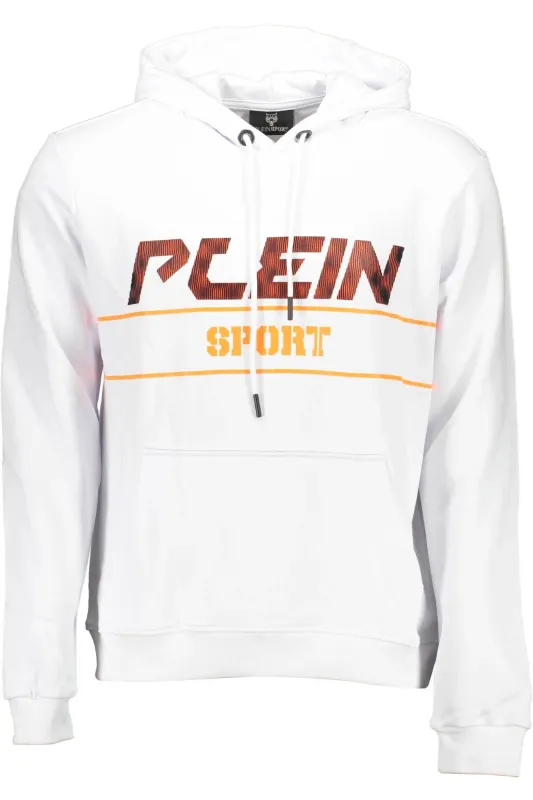 PLEIN SPORT SWEATSHIRT WITHOUT ZIP MAN WHITE sold by Siebentaschen