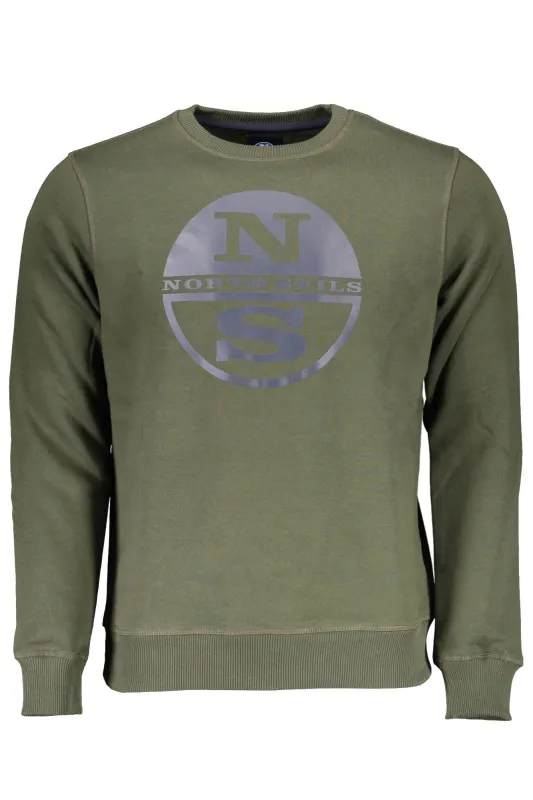 NORTH SAILS MEN S ZIP-UP SWEATSHIRT GREEN sold by Siebentaschen