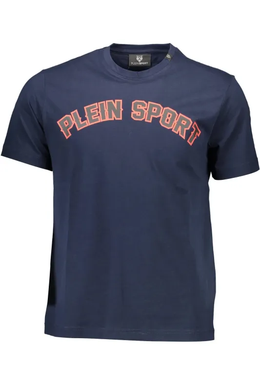 PLEIN SPORT MEN S SHORT SLEEVE T-SHIRT BLUE sold by Siebentaschen