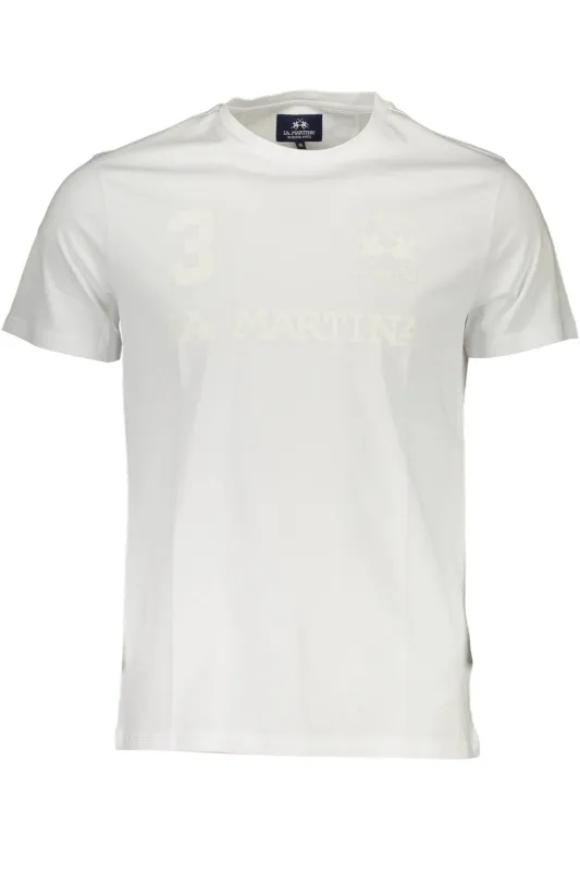 LA MARTINA MEN S SHORT SLEEVE T-SHIRT WHITE made by Siebentaschen