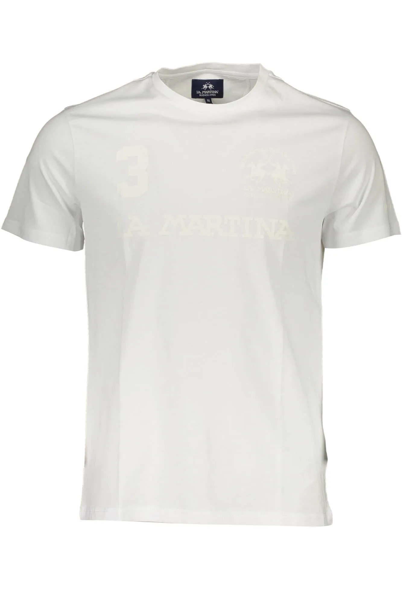 LA MARTINA MEN S SHORT SLEEVE T-SHIRT WHITE sold by Siebentaschen