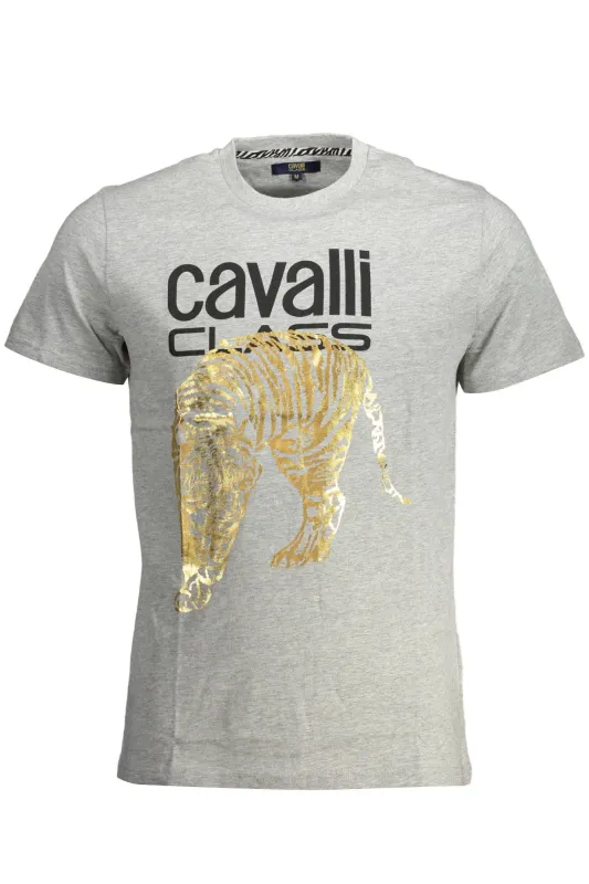 CAVALLI CLASS SHORT SLEEVE T-SHIRT MEN GREY sold by Siebentaschen