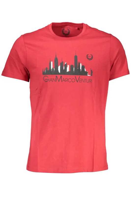 GIAN MARCO VENTURI MEN S SHORT SLEEVE T-SHIRT RED sold by Siebentaschen