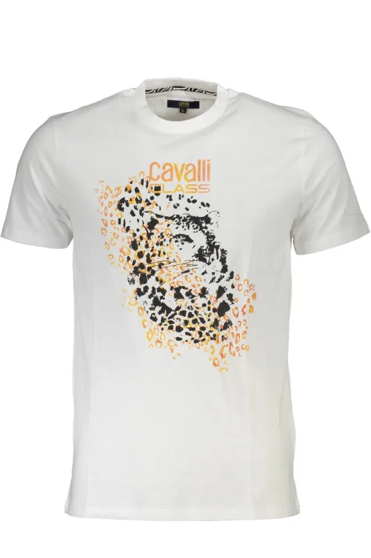 CAVALLI CLASS MEN S SHORT SLEEVED T-SHIRT WHITE sold by Siebentaschen