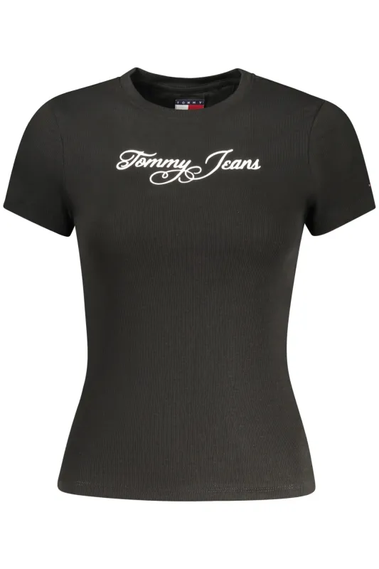 TOMMY HILFIGER WOMEN S SHORT-SLEEVE T-SHIRT BLACK sold by Siebentaschen