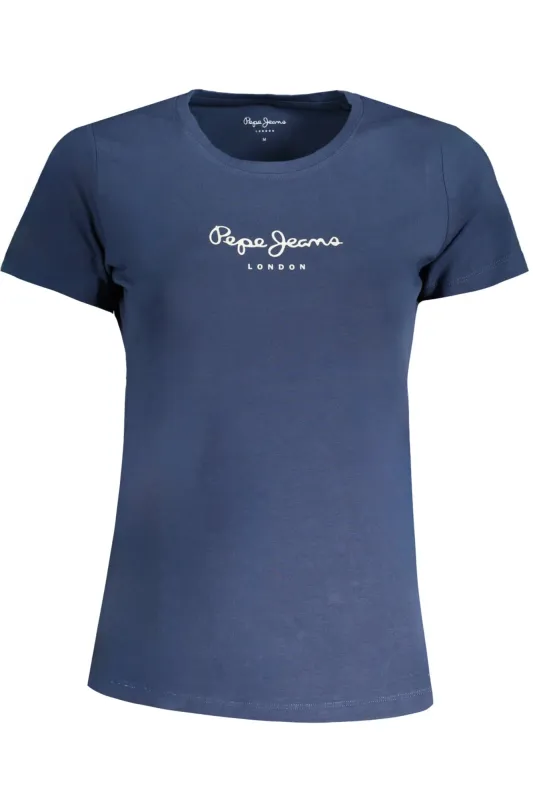 PEPE JEANS WOMEN S SHORT SLEEVE T-SHIRT BLUE sold by Siebentaschen