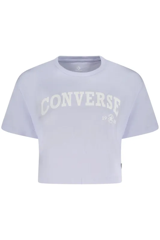 CONVERSE WOMEN S SHORT SLEEVE T-SHIRT PURPLE sold by Siebentaschen
