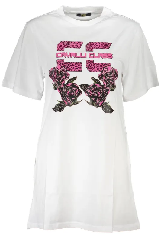 CAVALLI CLASS SHORT DRESS WOMEN WHITE sold by Siebentaschen