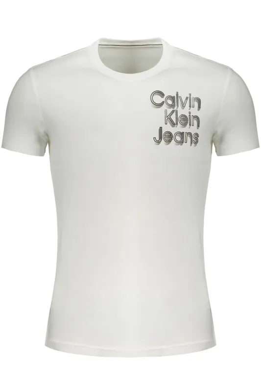 CALVIN KLEIN MEN S SHORT SLEEVE T-SHIRT WHITE made by Calvin Klein