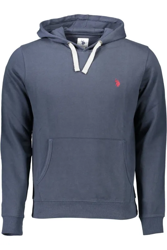 US POLO MEN S BLUE SWEATSHIRT WITH ZIP sold by Siebentaschen
