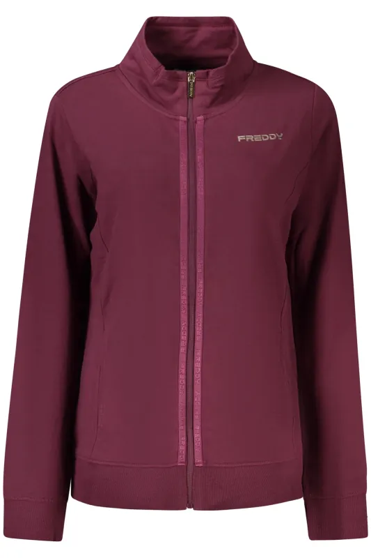 FREDDY WOMEN S PURPLE ZIP-UP SWEATSHIRT sold by Siebentaschen