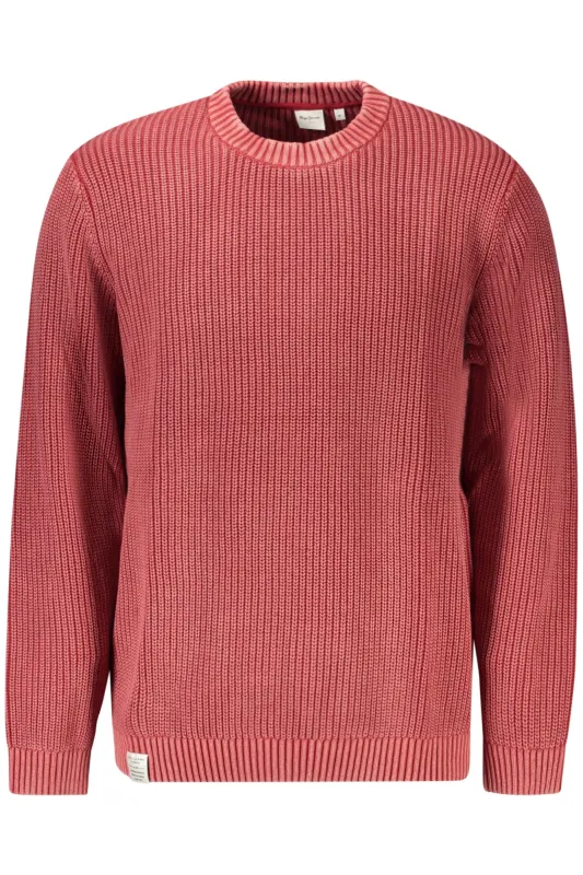 PEPE JEANS MEN S RED SWEATER sold by Siebentaschen