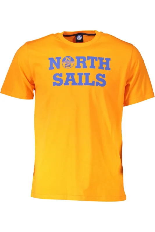 NORTH SAILS MEN S SHORT SLEEVE T-SHIRT ORANGE sold by Siebentaschen