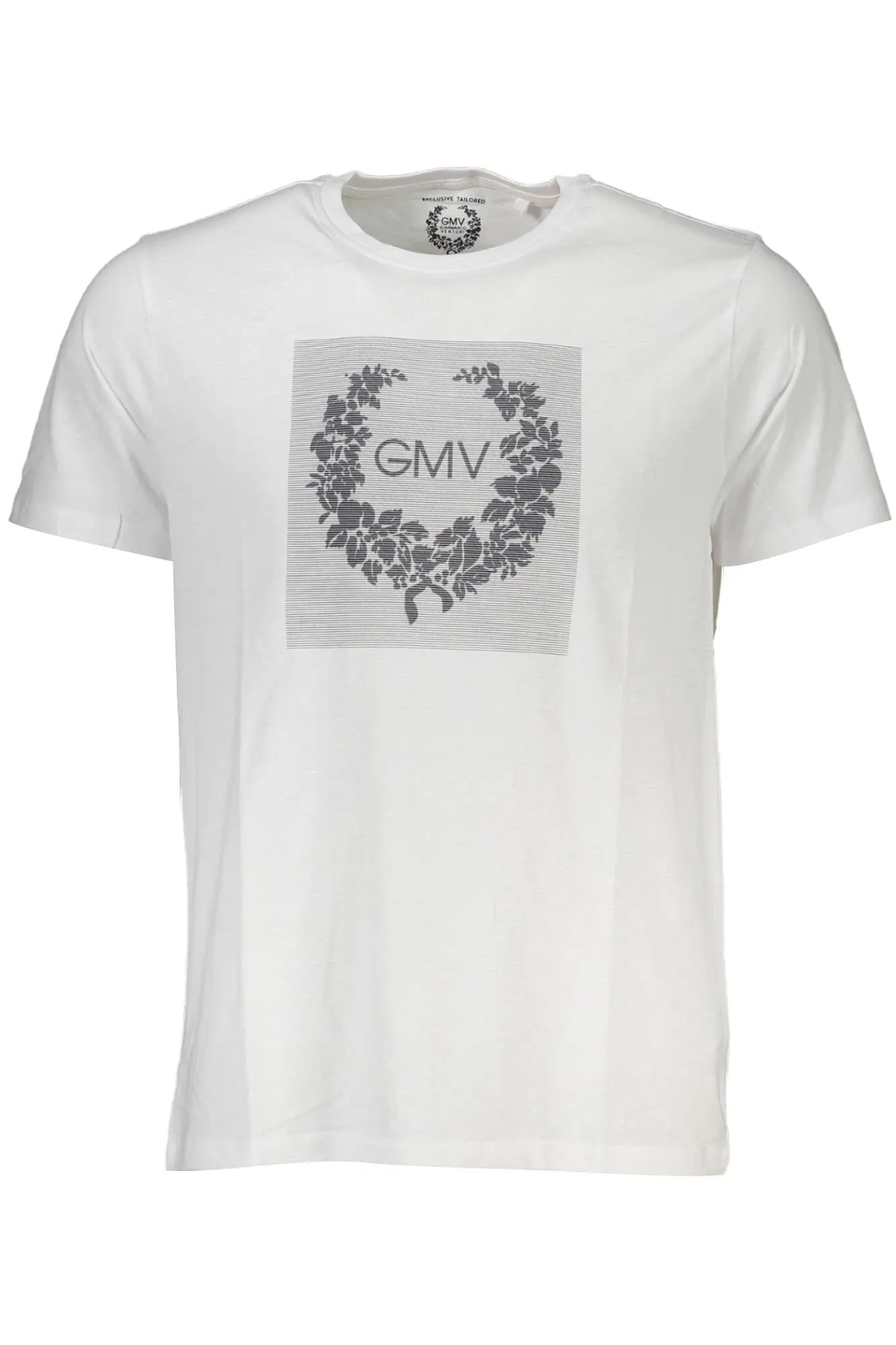 GIAN MARCO VENTURI MEN S SHORT SLEEVE T-SHIRT WHITE sold by Siebentaschen