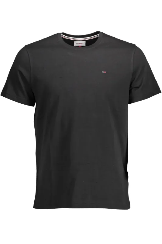 TOMMY HILFIGER SHORT SLEEVE T-SHIRT MEN BLACK sold by Siebentaschen