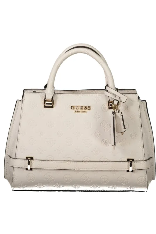 GUESS JEANS WOMEN S BAG WHITE made by Siebentaschen