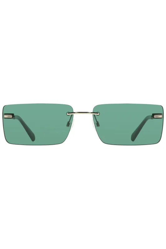 CALVIN KLEIN WOMEN S SUNGLASSES GREEN sold by Siebentaschen