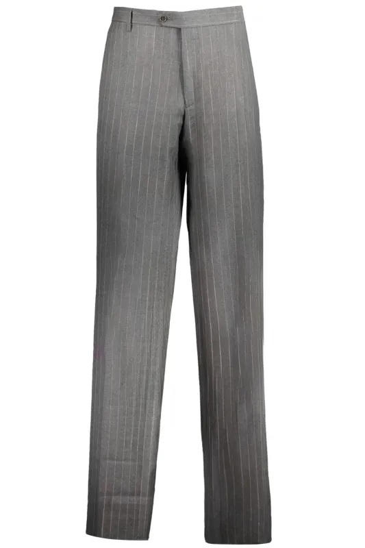 GIANFRANCO FERRÈ MEN S GRAY TROUSERS sold by Siebentaschen
