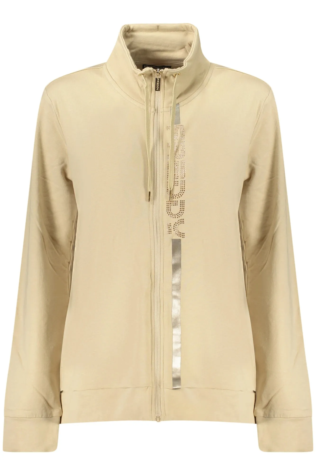 FREDDY WOMEN S BEIGE ZIP-UP SWEATSHIRT sold by Siebentaschen