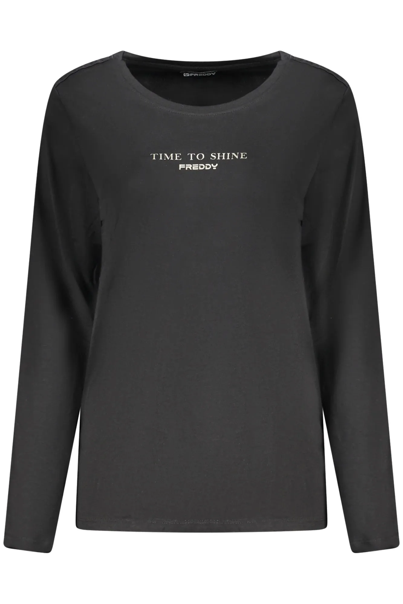 FREDDY WOMEN S LONG-SLEEVED T-SHIRT BLACK sold by Siebentaschen