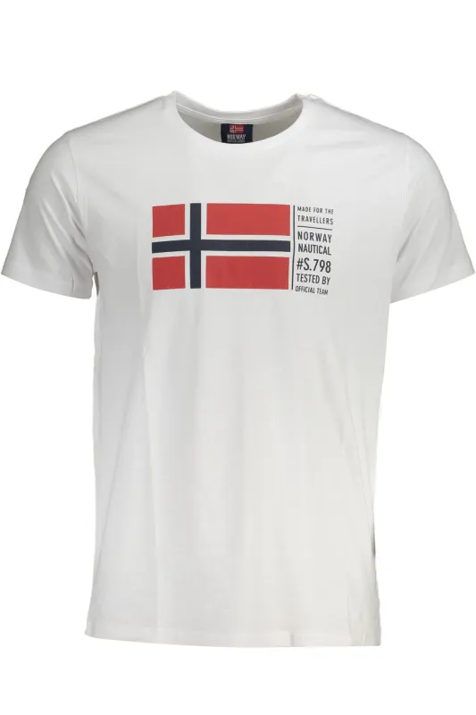 NORWAY 1963 WHITE MEN S SHORT SLEEVED T-SHIRT sold by Siebentaschen