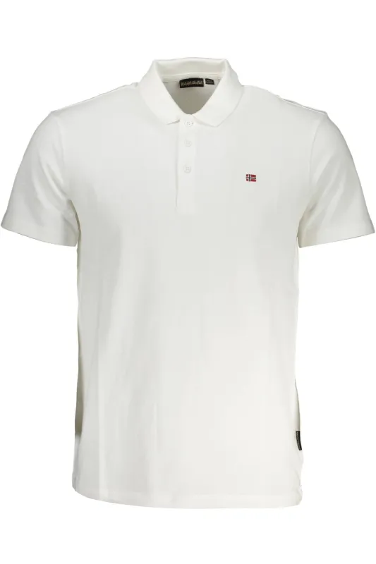 NAPAPIJRI POLO SHORT SLEEVES MEN WHITE sold by Siebentaschen
