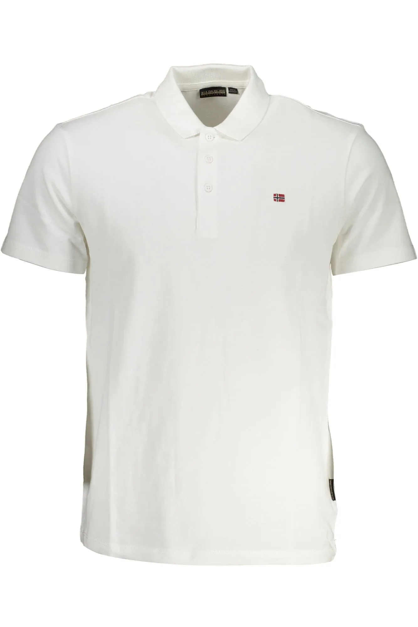 NAPAPIJRI POLO SHORT SLEEVES MEN WHITE sold by Siebentaschen