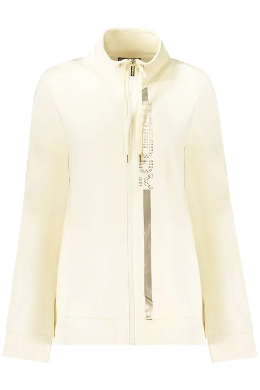FREDDY WOMEN S WHITE ZIP-UP SWEATSHIRT sold by Siebentaschen