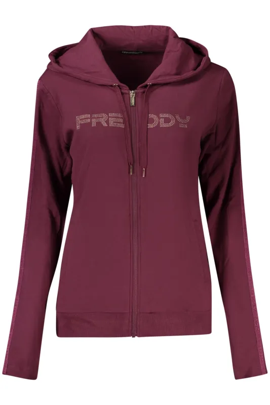 FREDDY WOMEN S PURPLE ZIP-UP SWEATSHIRT sold by Siebentaschen