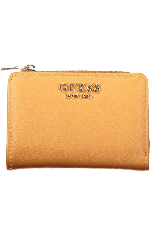 GUESS JEANS WOMEN S WALLET BROWN sold by Siebentaschen