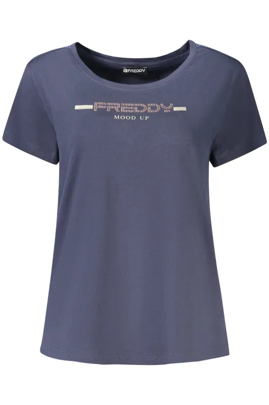 FREDDY WOMEN S SHORT-SLEEVE T-SHIRT BLUE sold by Siebentaschen