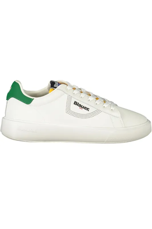 BLAUER SPORTS SHOES MEN WHITE sold by Siebentaschen