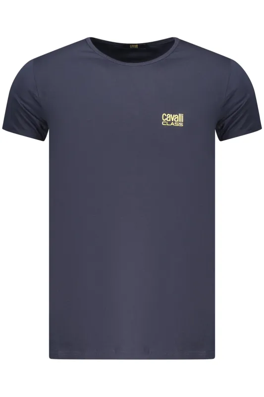 CAVALLI CLASS MEN S SHORT-SLEEVE T-SHIRT BLUE sold by Siebentaschen