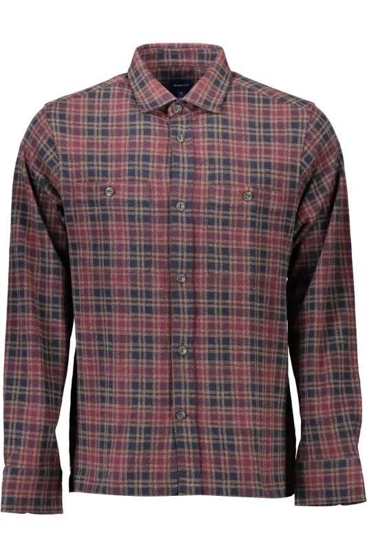 GANT MEN S LONG SLEEVE SHIRT BROWN sold by Siebentaschen