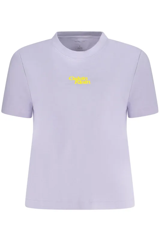 CALVIN KLEIN WOMEN S SHORT SLEEVE T-SHIRT PURPLE sold by Siebentaschen