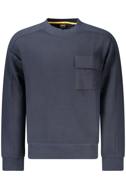 HUGO BOSS MEN S ZIP-UP SWEATSHIRT BLUE sold by Siebentaschen