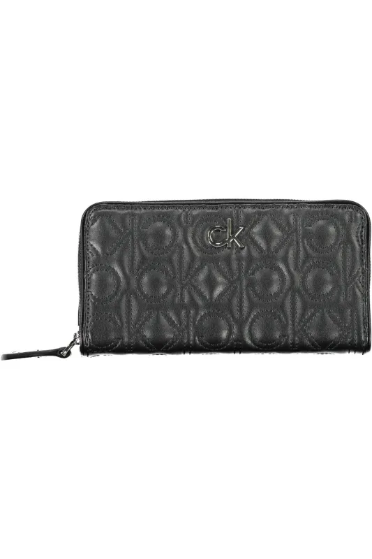 CALVIN KLEIN BLACK WOMEN WALLET sold by Siebentaschen
