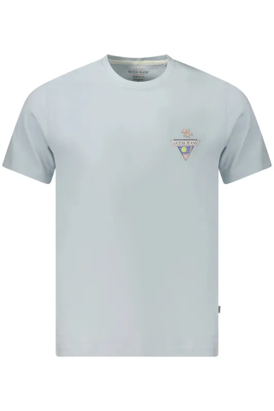 GUESS JEANS SHORT SLEEVE T-SHIRT MEN BLUE sold by Siebentaschen