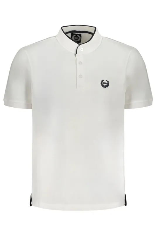 GIAN MARCO VENTURI MEN S WHITE SHORT SLEEVED POLO SHIRT sold by Siebentaschen
