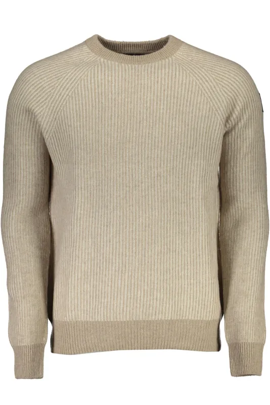 NORTH SAILS BEIGE MAN SWEATER made by North Sails