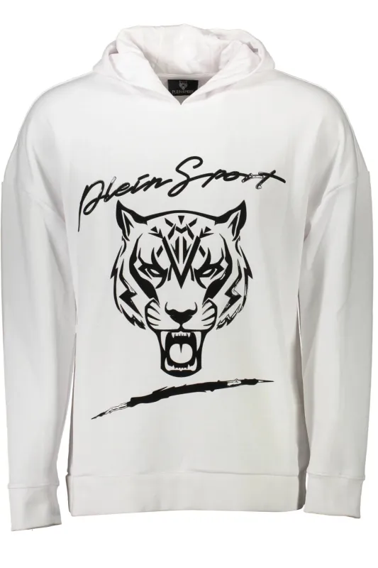 PLEIN SPORT SWEATSHIRT WITHOUT ZIP MAN WHITE sold by Siebentaschen